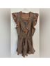Free People 100% Cotton Multi Color Romper Size XS - photo 4