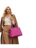 Vera Bradley 100% Leather Pink Leather Satchel One size - photo 1