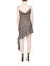 Bec & Bridge Black Portia Asymmetric Mini Dress in Python Size 8 - photo 4