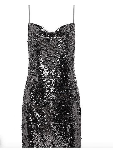 L'Agence Nyla Dress in Gunmetal (view 1)