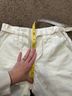 A.L.C. 100% Cotton White Casual Pants Size 0X - photo 6