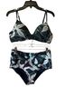 Tory Burch Floral Multi Color Two Piece Swimsuit Size XL - photo 1
