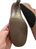 Array Stripes Tan Black Heels Size Wide - photo 2