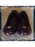 Tory Burch 100% Leather Black Flats Size 8 1/2 - photo 3
