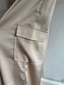 Bishop + Young 100% Polyester Tan Cargo Pants Size L - photo 9