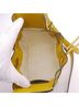 Loewe 100% Other Yellow LOEWE Hammock Drawstring Bag Mini 314.12.V07 One size - photo 7