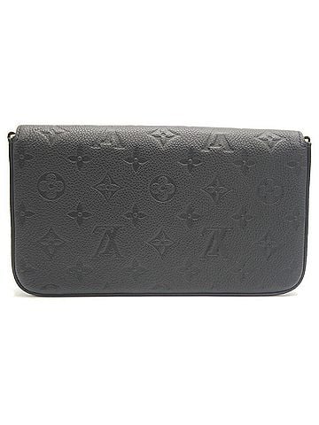 Louis Vuitton LOUIS VUITTON Pochette Felicie Monogram Empreinte Noir M82477 Shoulder Bag (view 2)