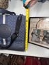 Coach Print Blue Black Leather Tote One size - photo 7