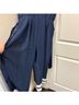 Eva Franco Blue Jumpsuit Size 8 - photo 4