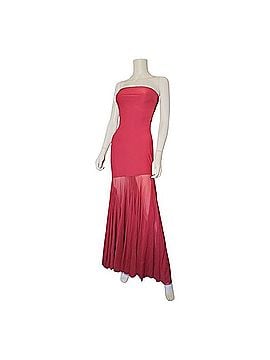 red dress long sleeve Bellamy Red Crew-Neck Long-Sleeve Midi Dress – Club L London