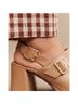 Sézane 100% Leather Solid Tan Brown Mule/Clog Size 10 - photo 12