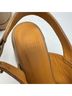 Sézane 100% Leather Solid Tan Brown Mule/Clog Size 10 - photo 3