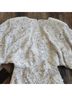retrofête 100% Polyester 5% Lycra 95% Polyester Solid White Cocktail Dress Size XS - photo 6