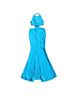 retrofête Solid Blue Cocktail Dress Size L - photo 1