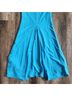 retrofête Solid Blue Cocktail Dress Size L - photo 8