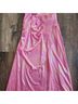 retrofête 95% Polyester 5% Spandex 100% Polyester Solid Pink Cocktail Dress Size XXS - photo 5