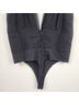 retrofête 100% Silk 48% Modal 47% Cotton 5% Spandex Solid Black Bodysuit Size M - photo 6