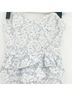 Gianni Bini 100% Polyester 5% Elastane Floral Blue White Cocktail Dress Size 8 - photo 4