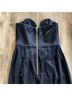 Shona Joy 100% Polyester Solid Blue Cocktail Dress Size 2 - photo 6