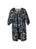 Everlane Floral Black White Casual Dress Size S - photo 1