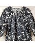 Everlane Floral Black White Casual Dress Size S - photo 4