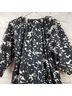 Everlane Floral Black White Casual Dress Size S - photo 7