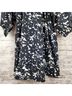 Everlane Floral Black White Casual Dress Size S - photo 8