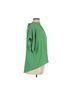 Elings 100% Polyester Solid Green Short Sleeve Blouse Size 14 - photo 5