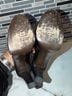 Stuart Weitzman 100% Patent Leather Black Heels Size 8 - photo 6