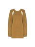 Khaite 100% Cashmere Tan Cashmere Pullover Sweater Size M - photo 1