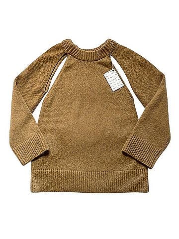 Khaite Cut Out Raglan Pullover Cashmere Pullover Sweater (view 2)