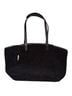 Neiman Marcus Solid Black Leather Tote One size - photo 1