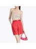 Sally LaPointe Solid Red Orange Athletic Shorts Size 6 - photo 3