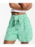 ASOS Floral Green White Shorts Size M - photo 5