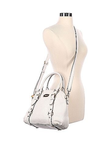 Michael Kors Leather Satchel (view 1)