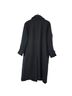 Ann Taylor 51% Polyester 49% Wool 100% Polyester Black Trenchcoat Size M - photo 2