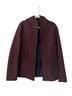 Cos Burgundy Coat Size M - photo 1