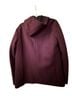 Cos Burgundy Coat Size M - photo 2