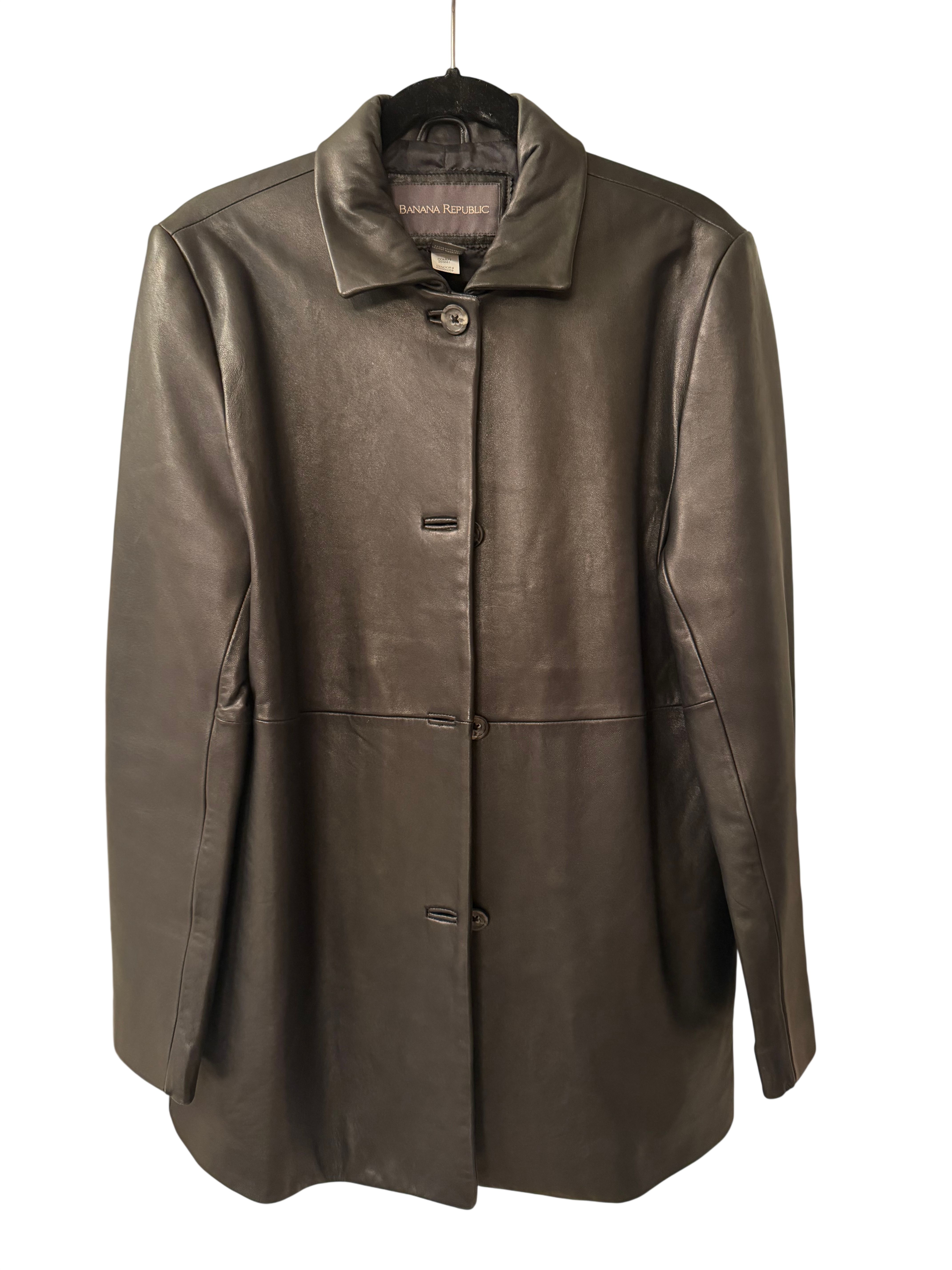Banana Republic Women's Leather Jackets On Sale Up To 90% Off