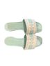 Tory Burch 100% Other Multi Color Teal White Flip Flops Size 7 1/2 - photo 6