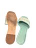 Tory Burch 100% Other Multi Color Teal White Flip Flops Size 7 1/2 - photo 3