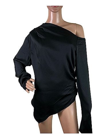 Chi By Carlos Falchi Long Sleeve Blouse (view 1)