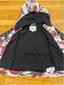 True Religion 100% Nylon 100% Cotton 100% Polyester Camo Red Gray Windbreaker Size S - photo 6