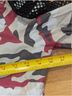 True Religion 100% Nylon 100% Cotton 100% Polyester Camo Red Gray Windbreaker Size S - photo 9