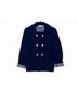 Tory Burch 100% Cotton Blue White Jacket Size XL - photo 3