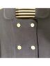 Tory Burch 100% Cotton Blue White Jacket Size XL - photo 5