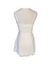 Superdown 100% Polyester 100% Rayon White Casual Dress Size XS - photo 2