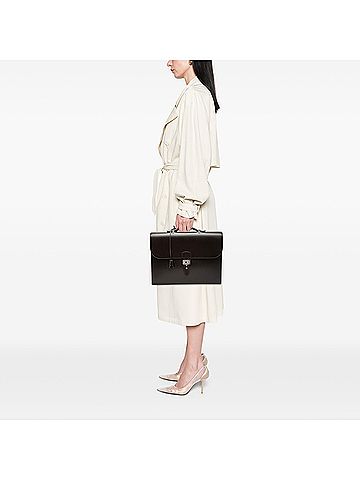 Hermès Box Calf Sac A Depeches 38 (view 2)