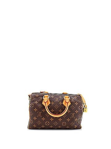 Louis Vuitton Speedy P9 Bandouliere Bag Monogram Leather 25 (view 2)