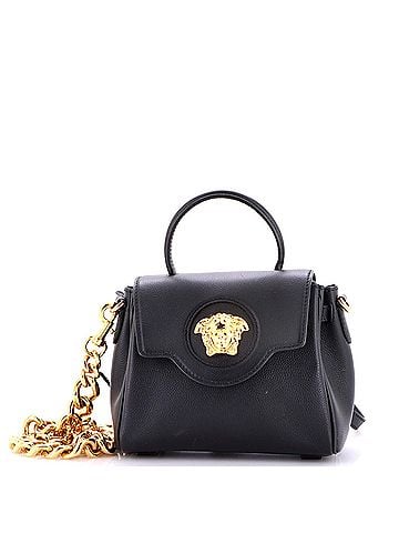 Versace La Medusa Top Handle Bag Leather Small (view 1)